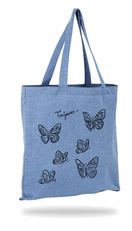 TOTE BAG BLEU