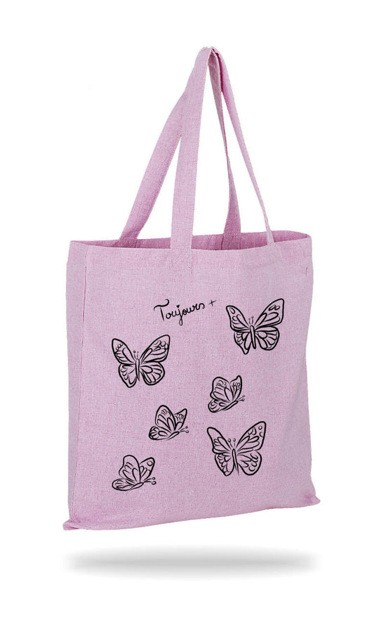 TOTE BAG ROSE